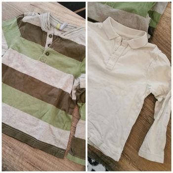 Lot de 2 polo manches longues orchestra