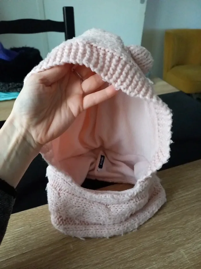 Cagoule rose fille - photo numéro 5
