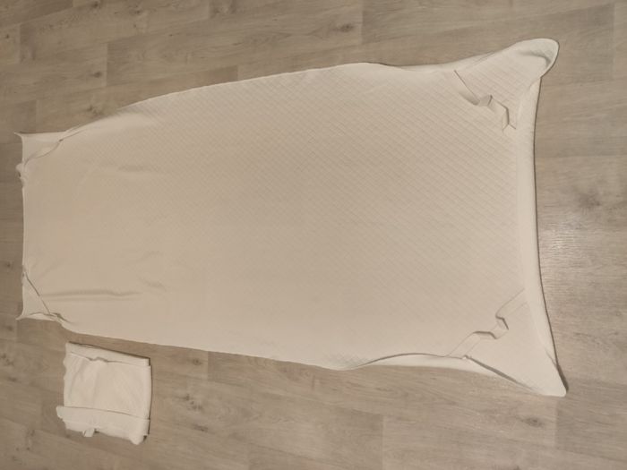 Lot 2 protège matelas 90 x 200 cm