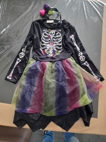 Joli costume d'halloween pour fille en taille 6-8ans