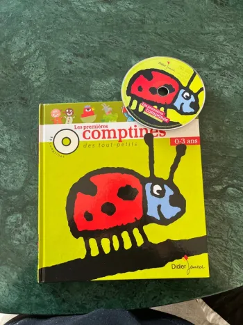 Livre + CD Les premières comptines des tout petits