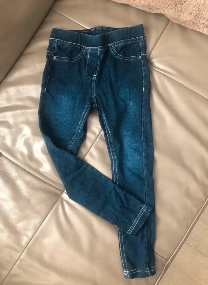 Jeans bleu fille Little Girls - photo numéro 2
