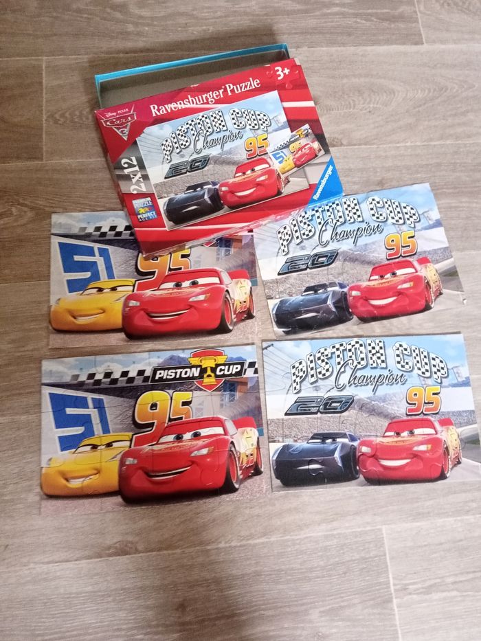 2 puzzles 12 pièces chacun 3 ans et plus - photo numéro 2