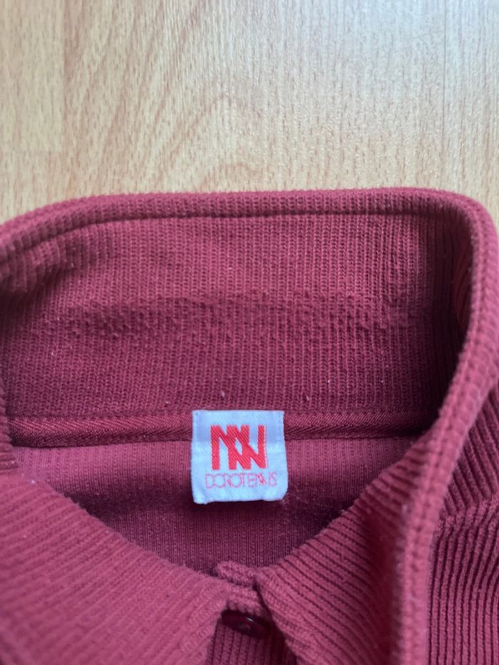 Sweat-shirt vintage Dorotennis/ M / Rouge /Bon état - photo numéro 4