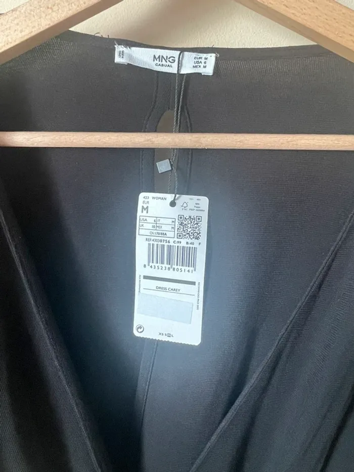 Robe midi noire - photo numéro 3