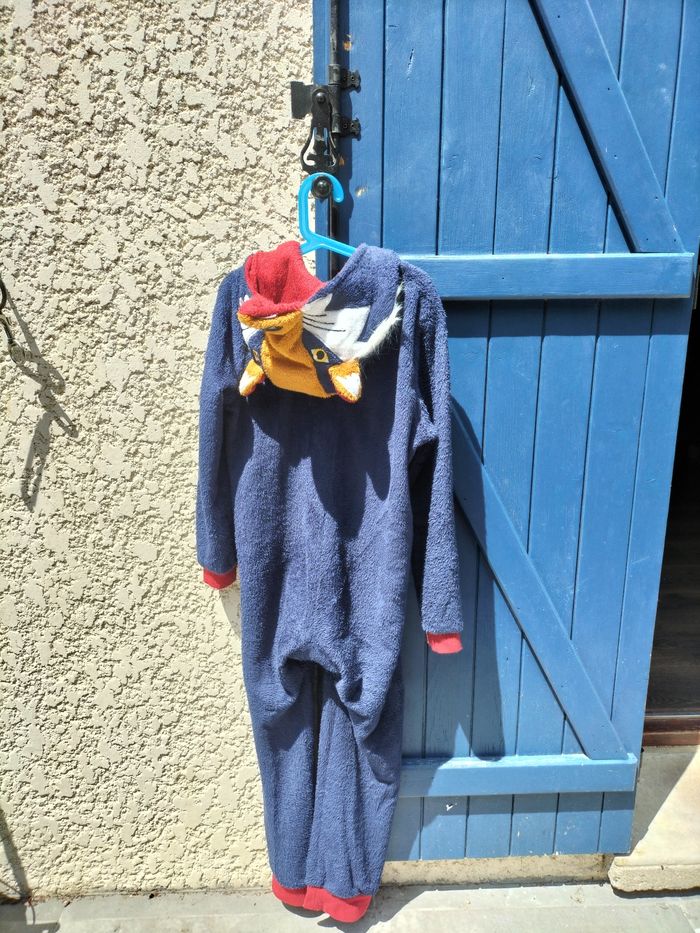 Pyjama combinaison renard pour enfant - photo numéro 3