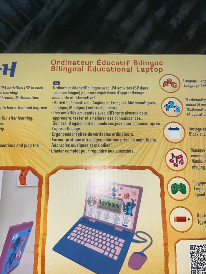 Ordinateur éducatif stitch - photo numéro 7