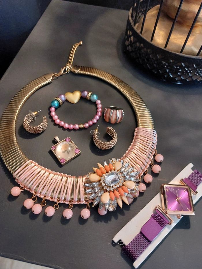 Lot de bijoux vintage et moderne 🌿 - photo numéro 2