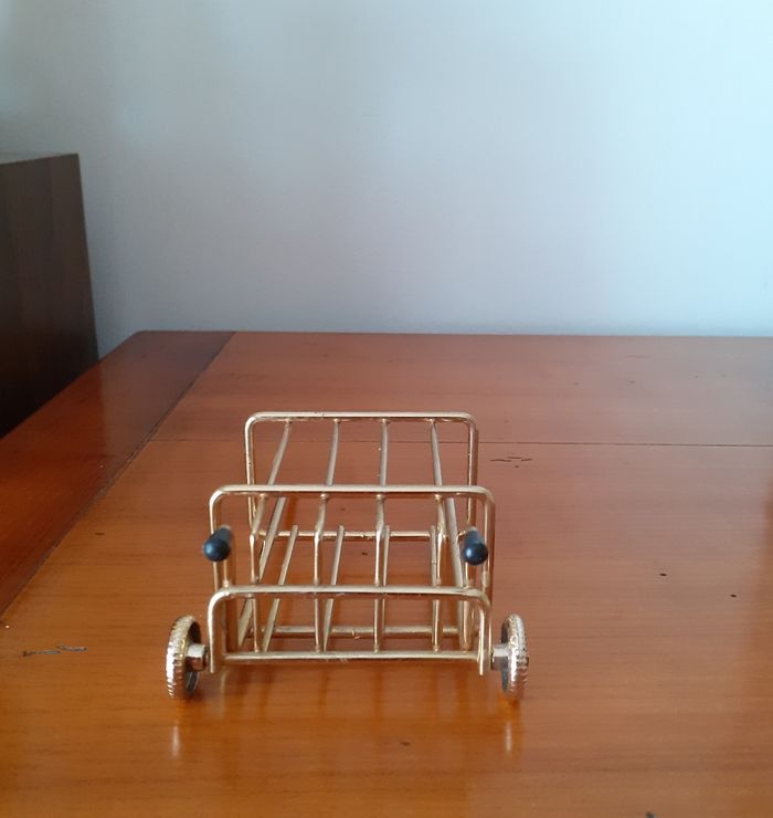 Petit Chariot-présentoir pour sachet rince-doigts - photo numéro 6