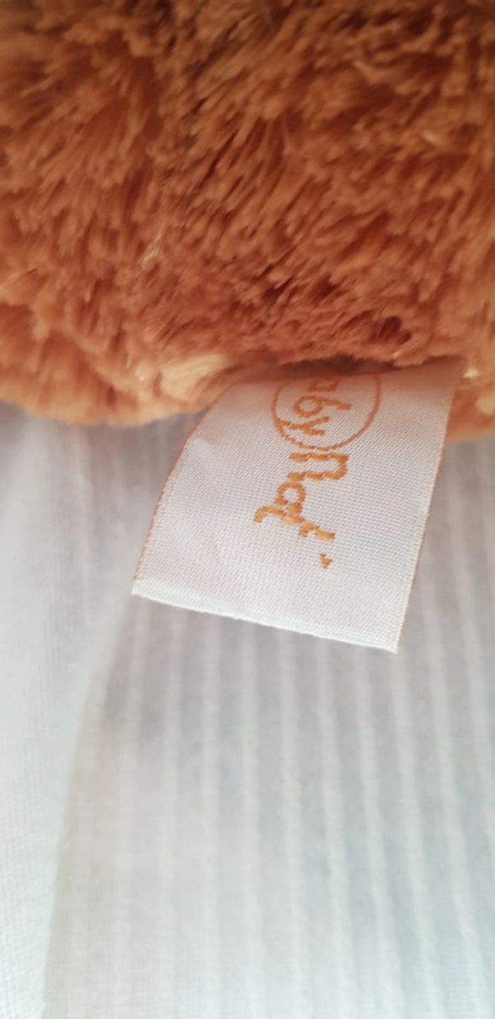 Doudou ours brun mouchoir Babynat - photo numéro 5