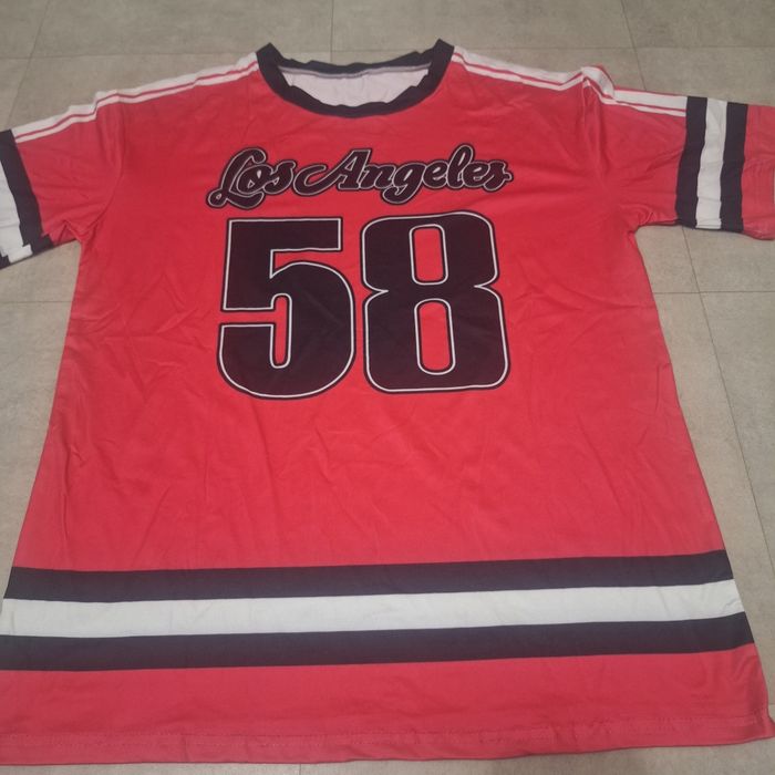 Maillot Jersey 🇨🇵 Y2K Rétro Graphic 90s-2000s - Taille 🇨🇵 Streetwear Unisexe Oversize