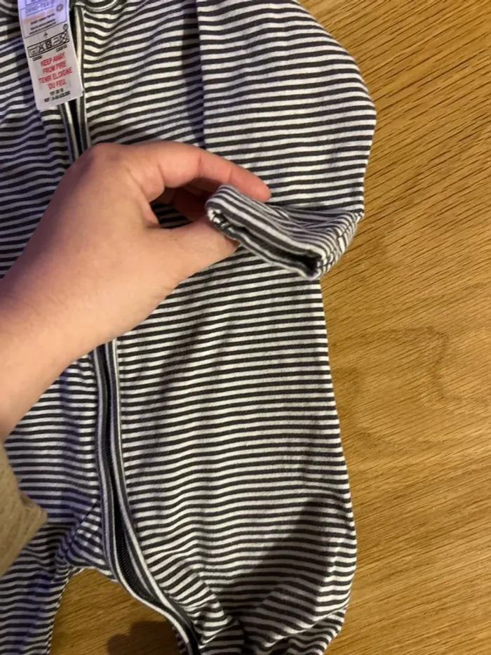 Pyjama 1 pièce DIM zippé 6 mois - photo numéro 5