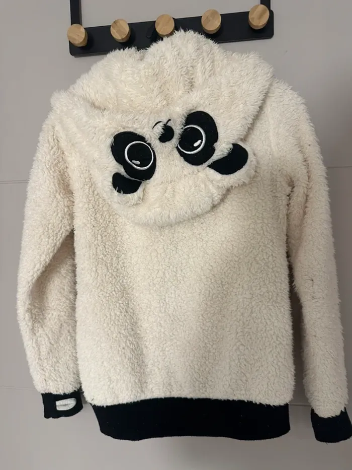 Gilet Be Gummy crème avec capuche – Taille 11-12 ans - photo numéro 8
