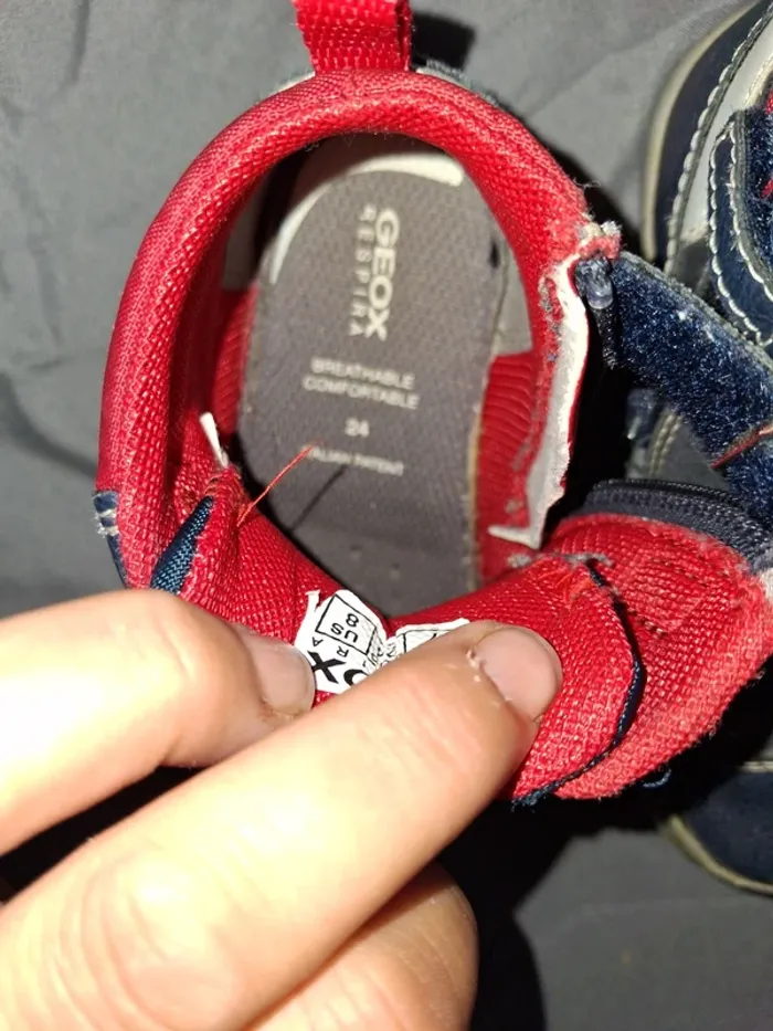 Chaussures montantes #geox garçon 24 - photo numéro 11