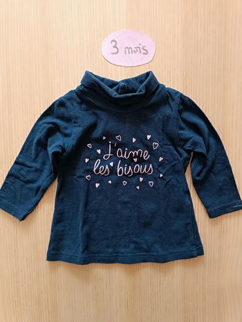 Tee shirt 3 mois