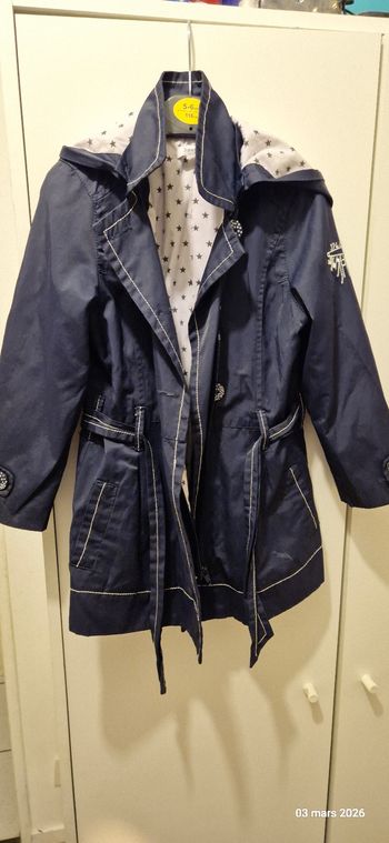 Veste fille imperméable 