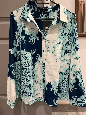 Chemise bleue