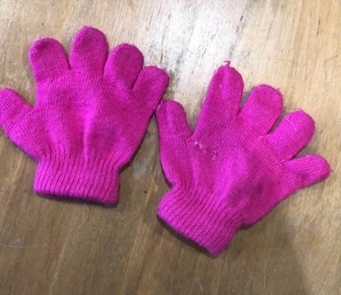 Gants rose foncé - photo numéro 4