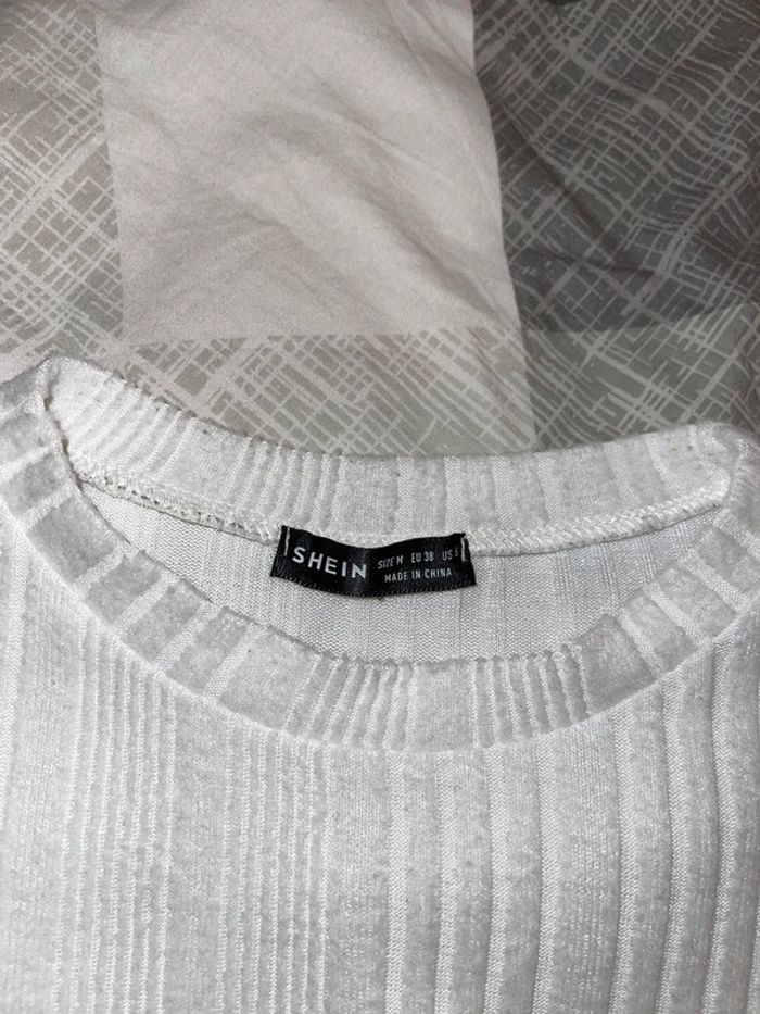 Pull blanc - photo numéro 2