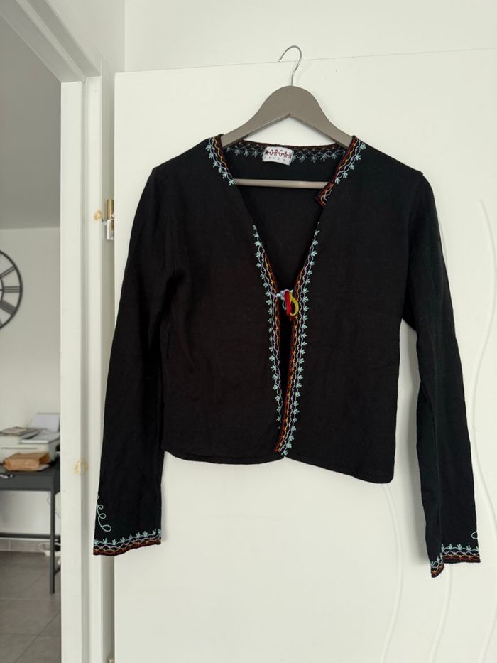 Cardigan lacet - photo numéro 2