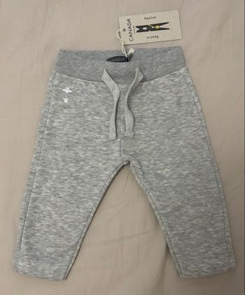 Bas de jogging gris Canada House 6 mois/68cms neuf