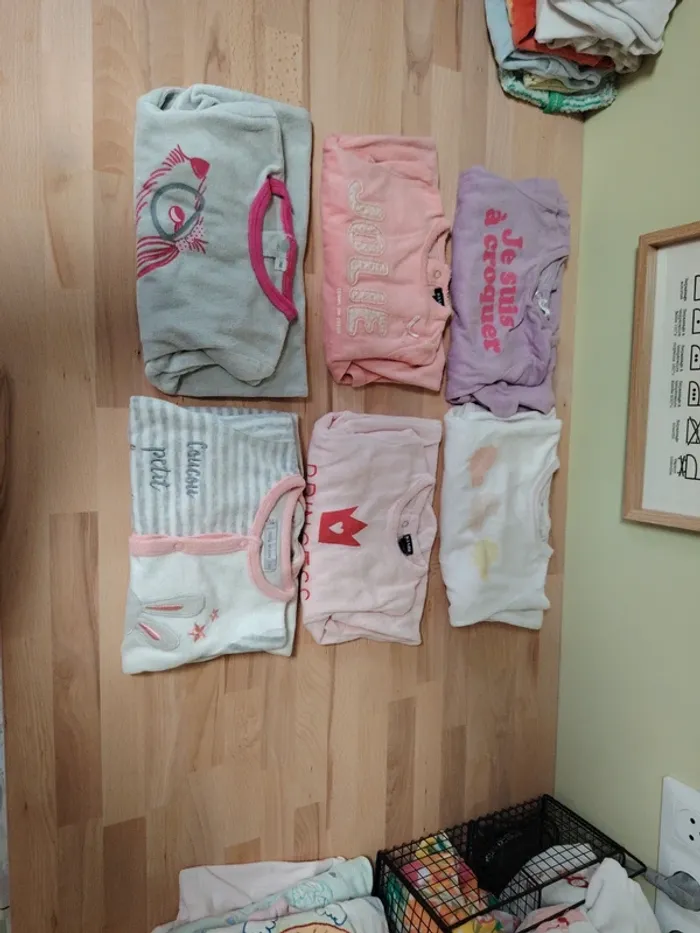Lot de 6 pyjamas