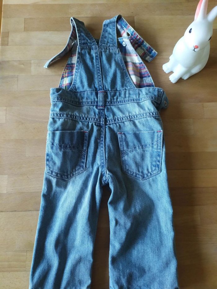 Salopette jeans 6 mois tao - photo numéro 4