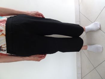Pantalon court droit