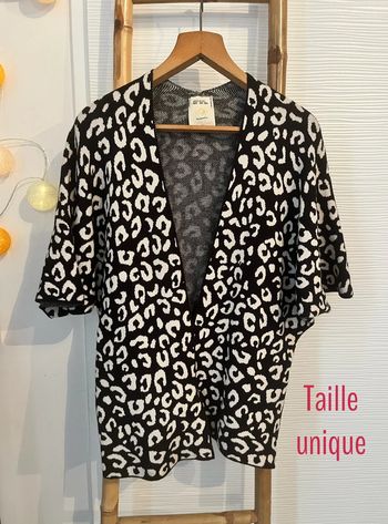 Gilet oversize style kimono neuf - taille unique