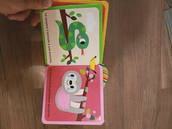 Livre Amis de la jungle Auzou - photo numéro 3
