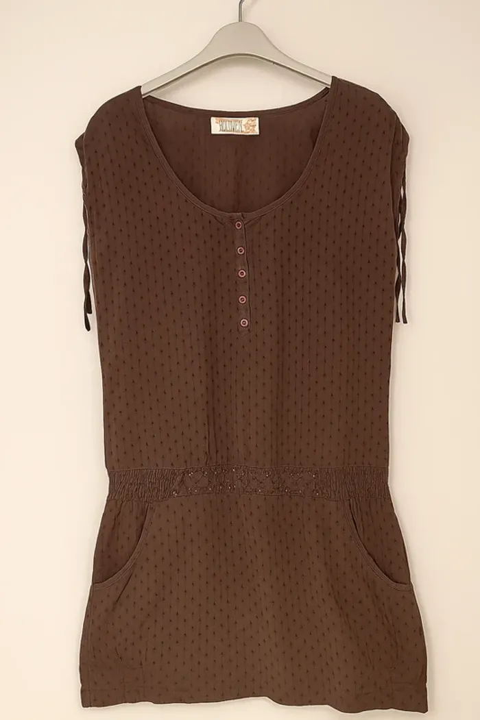 Robe tunique polyvalente femme - Taille S / 36 - Jennyfer - Marron
