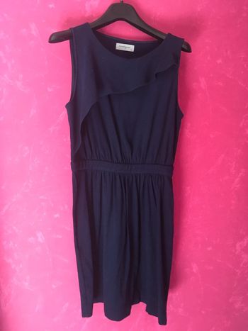 Robe bleu mqrine nafnaf en 38