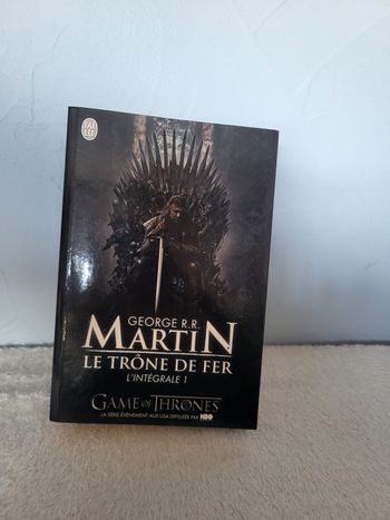 Livre Le Trône de Fer - George R. R. - Game of Thrones - J'ai Lu