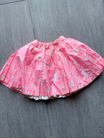 Jupe rose fluo