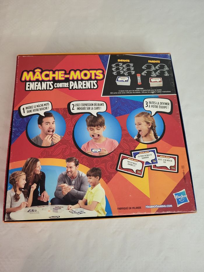Jeu mâche mots .Enfants contre adultes - photo numéro 4