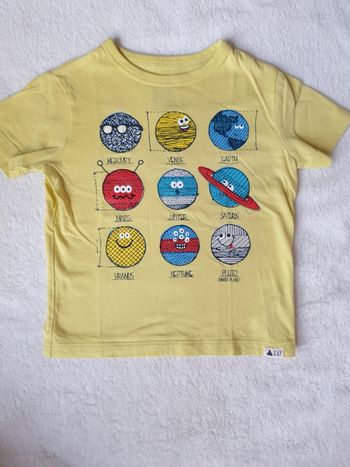 T-shirt planètes