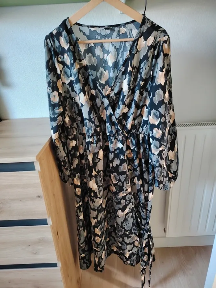 Robe longue manches longues