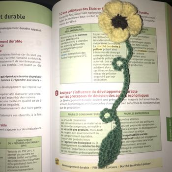 Marque pages fleurs 🌺 au crochet 🧶