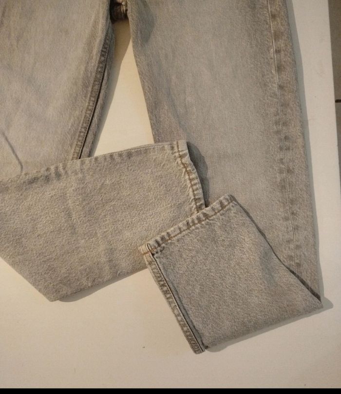 Jean Mom Gris Bershka - photo numéro 3
