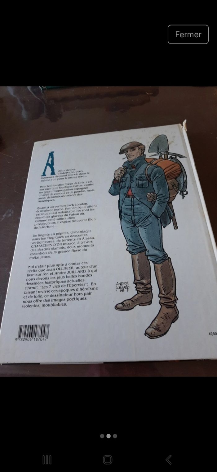 BD les chasseurs d or Juillard Ollivier - photo numéro 2