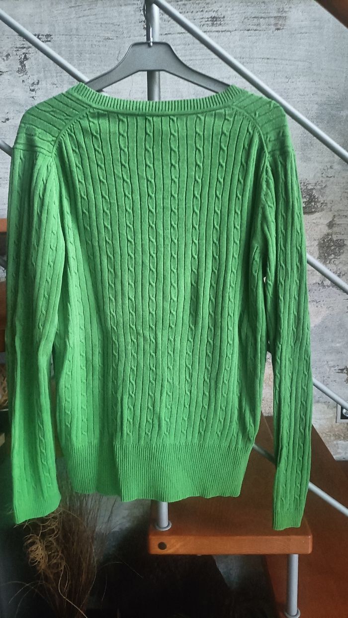 Pull torsadé Tommy Hilfiger femme taille XL - photo numéro 5