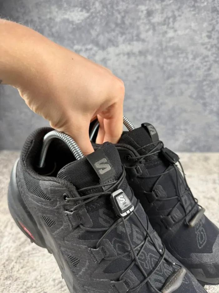 Salomon SpeedCross 6 - Trekking Shoes - Triple Black - photo numéro 11