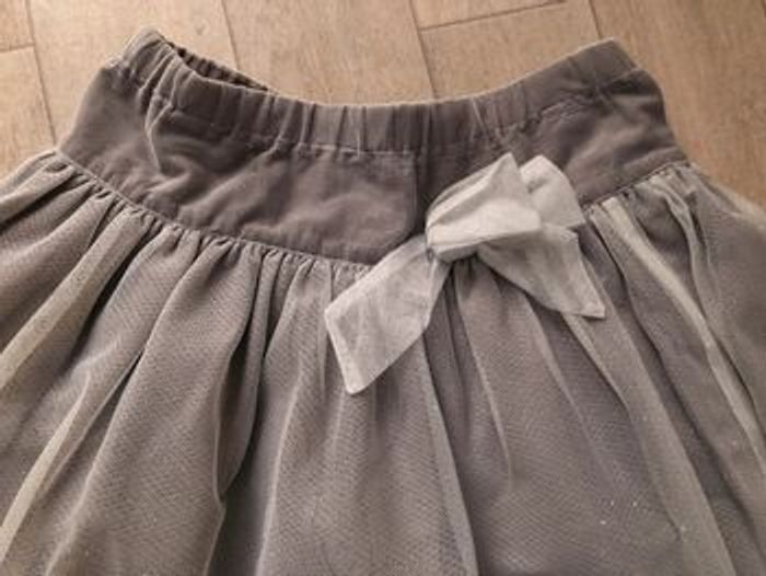 Jupe grise argentée pailletée Cyrillus - photo numéro 5