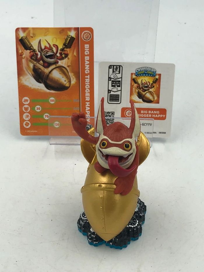Figurine Skylanders Swap force Big Bang trigger happy + cartes - photo numéro 2