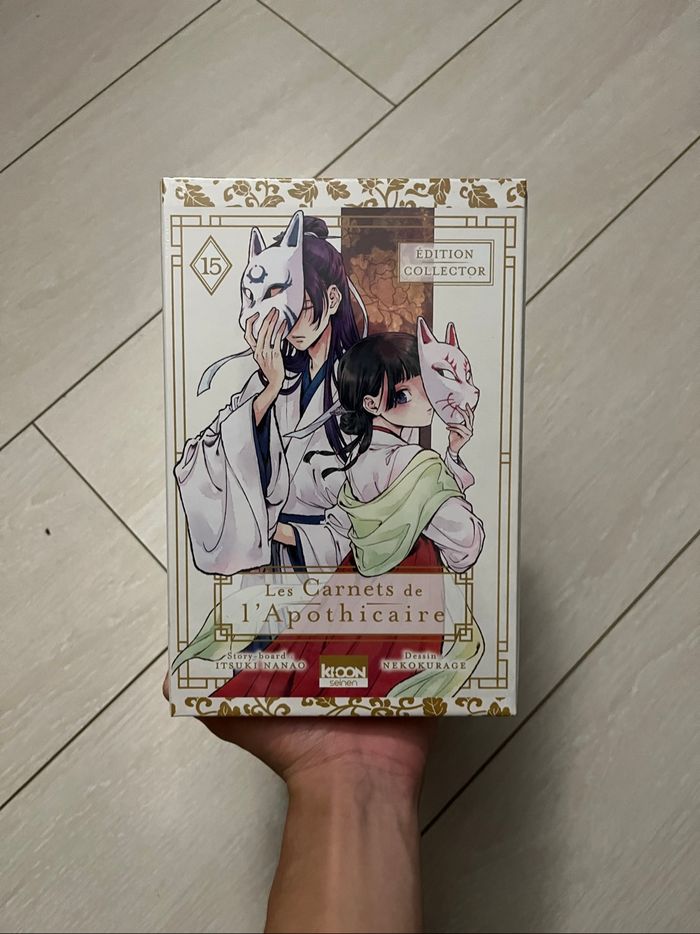 Coffret collector Les carnets de l'apothicaire tome 15