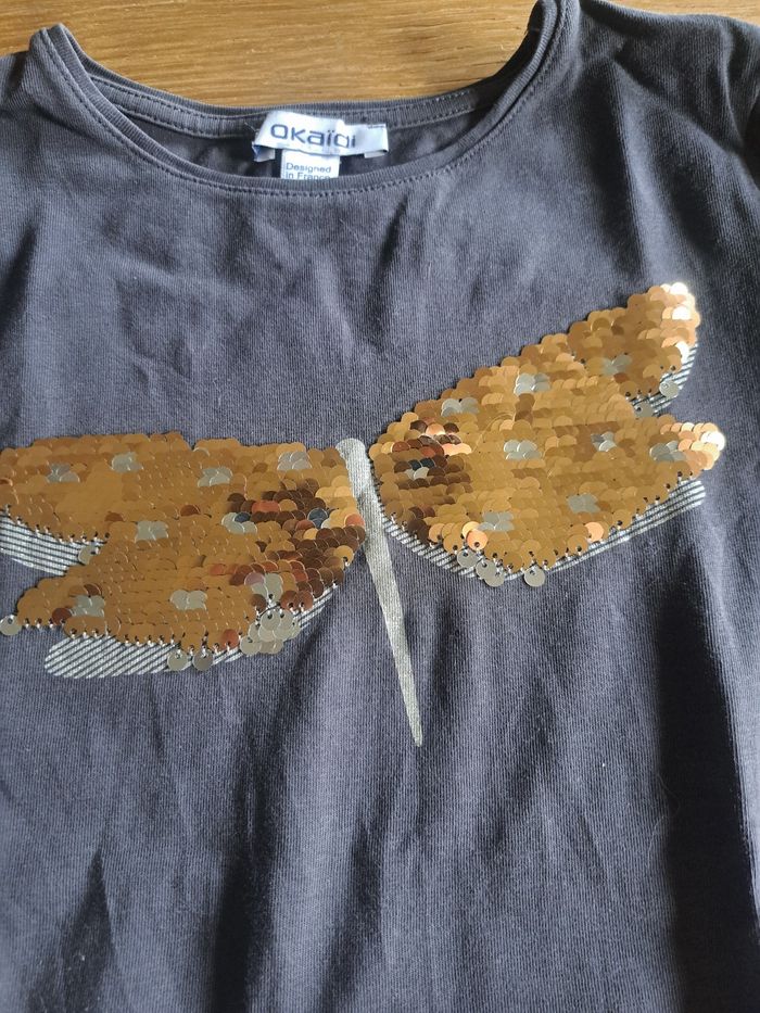 Maillot ML okaidi 8 ans - photo numéro 2