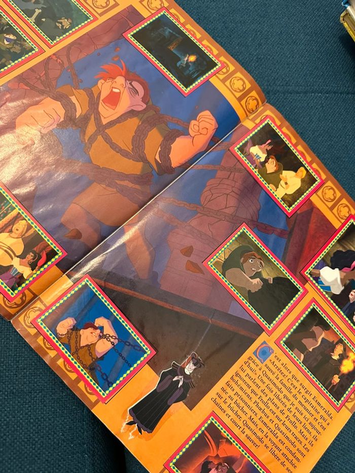 Album Panini complet Disney Le bossu de notre dame Quasimodo stickers autocollants - photo numéro 11