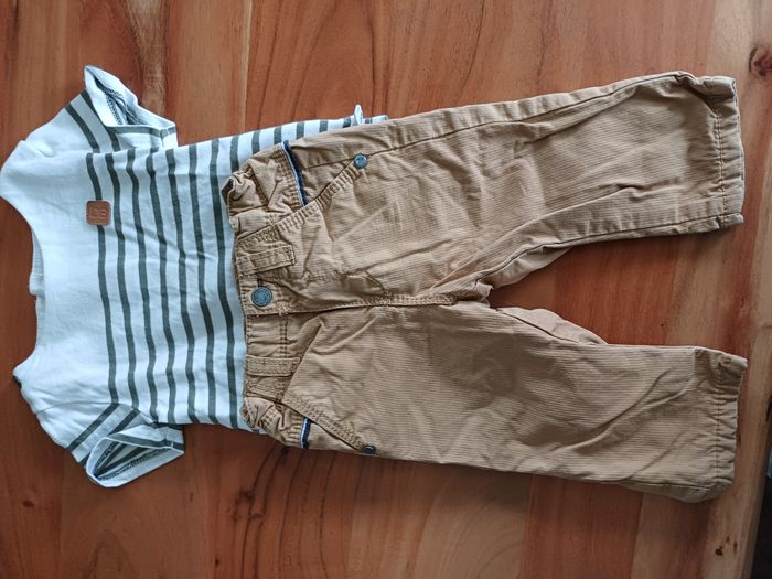 Ensemble 3 pièces OBAÏBI - 3 mois (60cm)