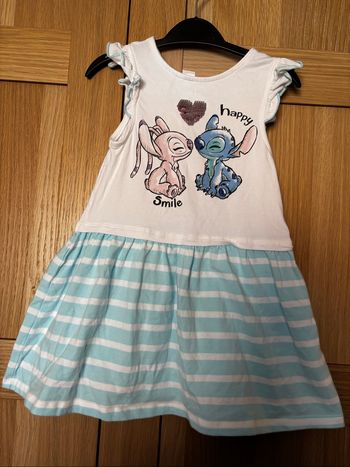 Robe bleu stitch Orchestra t.3ans