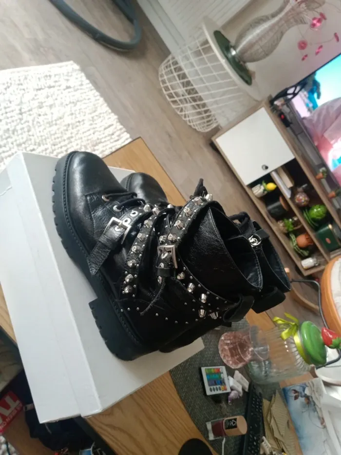 Bottines Zara noir - photo numéro 7